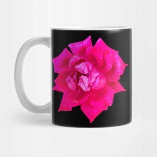 Pink Rose Flower Mug